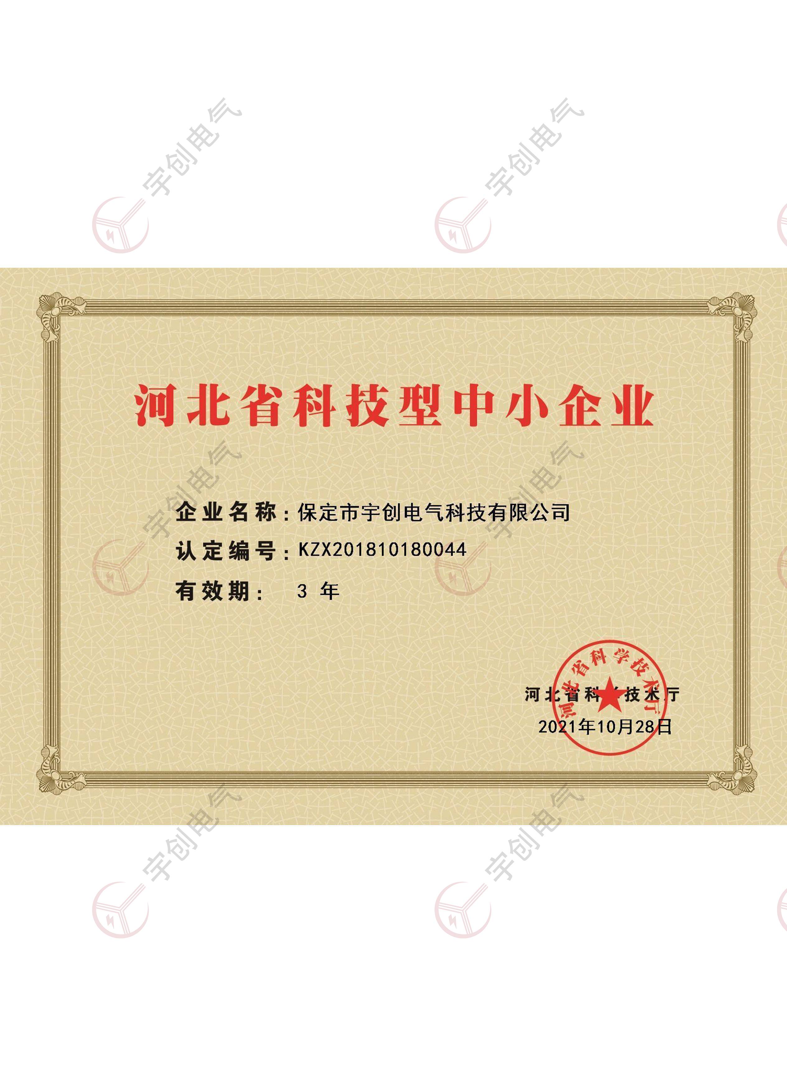 常州河北省科技型中小企业